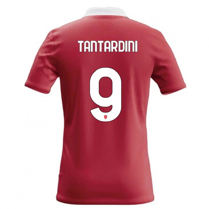 Danxen Kinder Tommaso Tantardini #9 Rot Weiß Heimtrikot Trikot 2026/27 T-Shirt Schweiz
