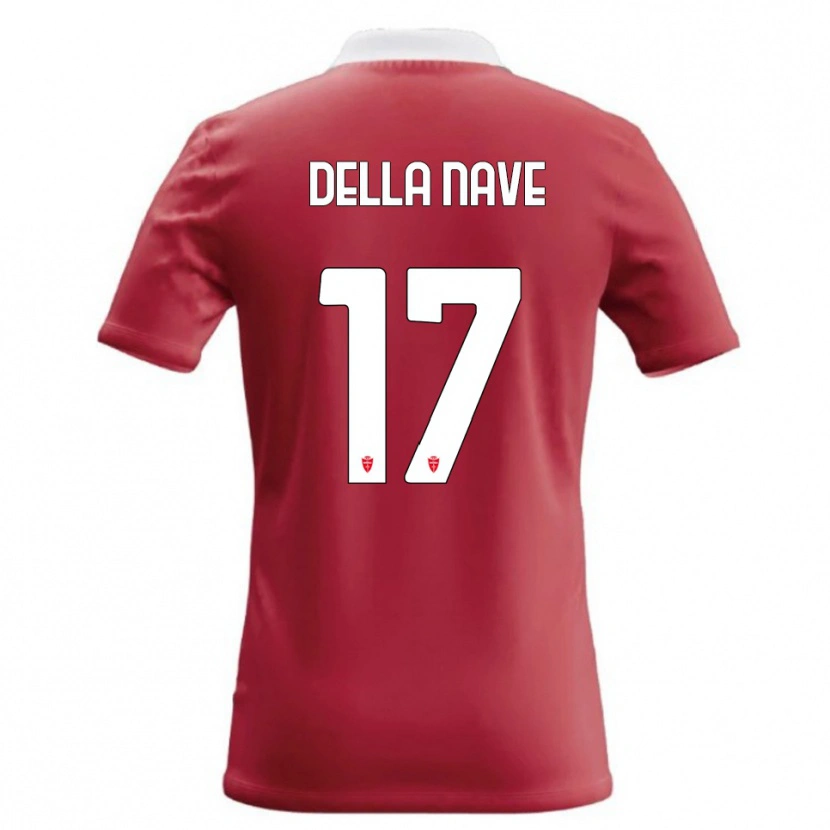 Danxen Kinder Alex Ortolani Della Nave #17 Rot Weiß Heimtrikot Trikot 2026/27 T-Shirt Schweiz