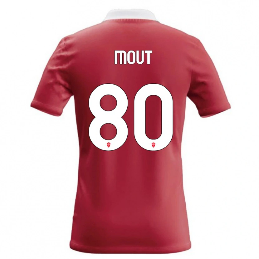 Danxen Kinder Mathis Mout #80 Rot Weiß Heimtrikot Trikot 2026/27 T-Shirt Schweiz