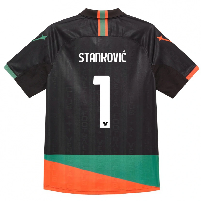 Danxen Kinder Filip Stanković #1 Schwarz Orange Grün Heimtrikot Trikot 2026/27 T-Shirt Schweiz