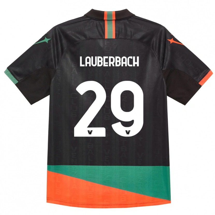 Danxen Kinder Lion Lauberbach #29 Schwarz Orange Grün Heimtrikot Trikot 2026/27 T-Shirt Schweiz