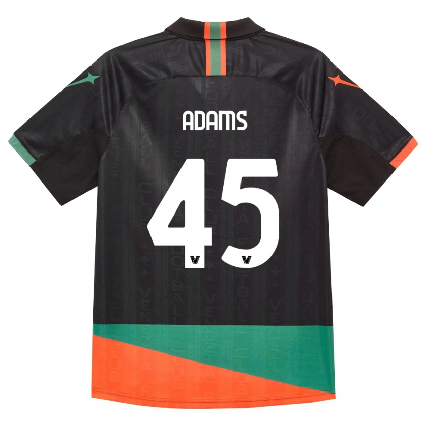 Danxen Kinder Akor Adams #45 Schwarz Orange Grün Heimtrikot Trikot 2026/27 T-Shirt Schweiz