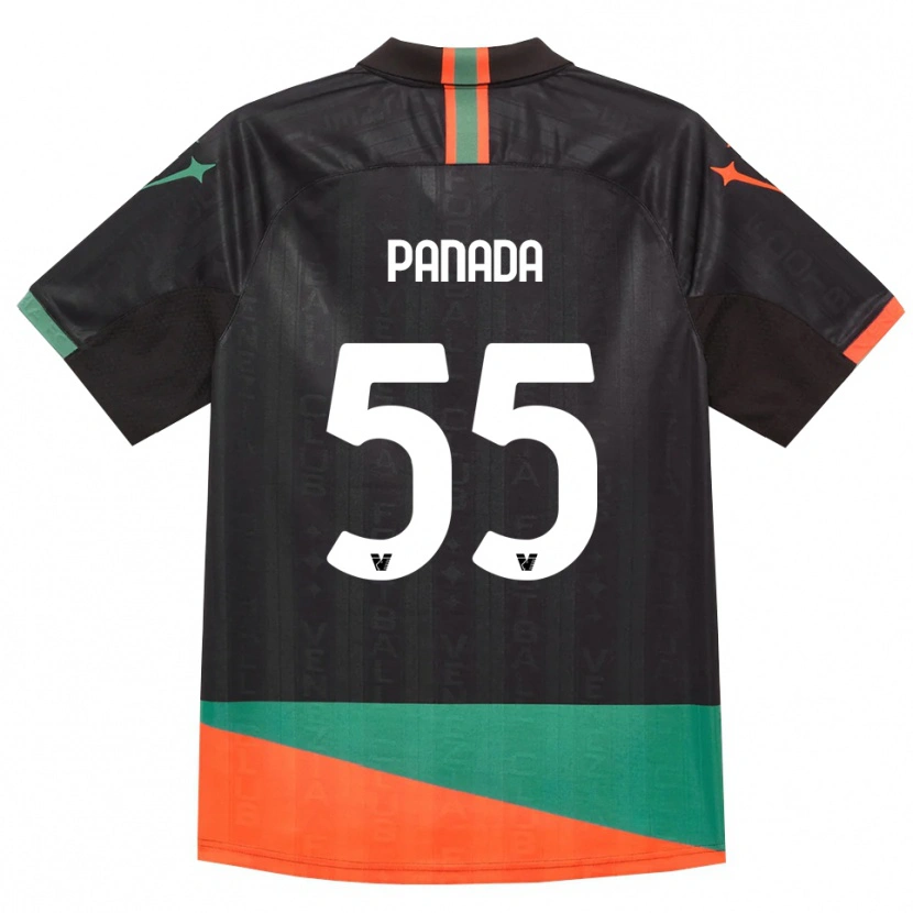 Danxen Kinder Simone Panada #55 Schwarz Orange Grün Heimtrikot Trikot 2026/27 T-Shirt Schweiz