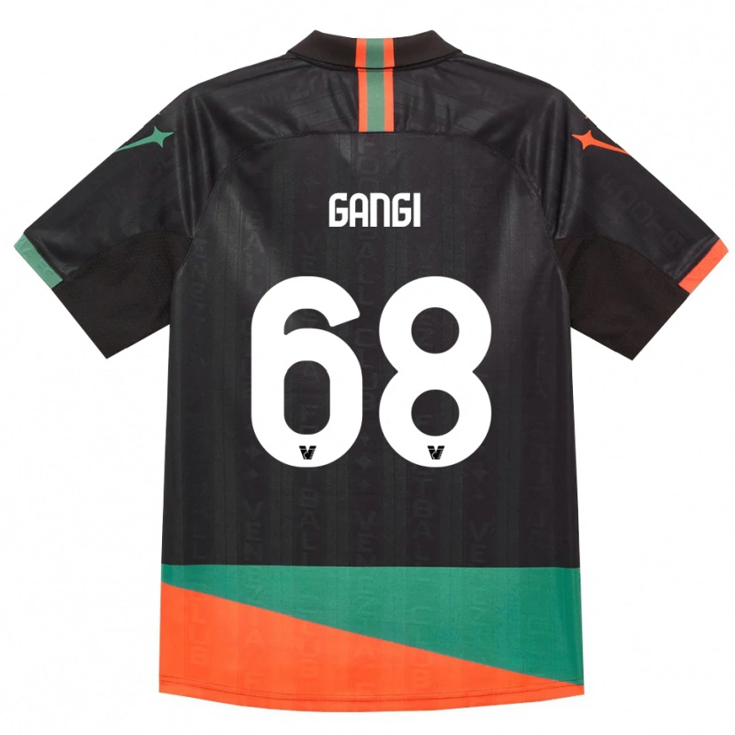 Danxen Kinder Chiara Gangi #68 Schwarz Orange Grün Heimtrikot Trikot 2026/27 T-Shirt Schweiz