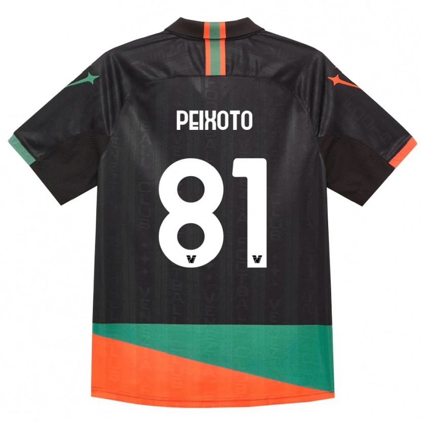 Danxen Kinder Afonso Peixoto #81 Schwarz Orange Grün Heimtrikot Trikot 2026/27 T-Shirt Schweiz