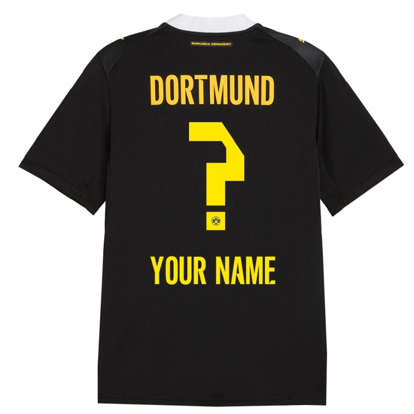 Danxen Kinder Ihren Namen #0 Schwarz Rot Gelb Auswärtstrikot Trikot 2026/27 T-Shirt Schweiz