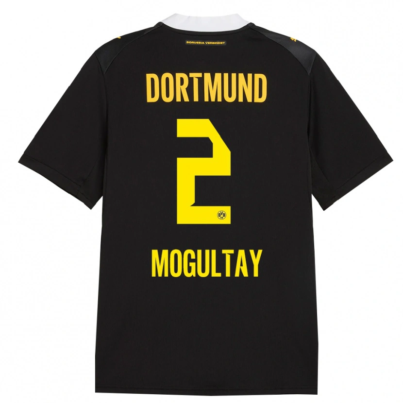 Danxen Kinder Baran Mogultay #2 Schwarz Rot Gelb Auswärtstrikot Trikot 2026/27 T-Shirt Schweiz