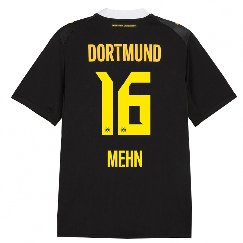 Danxen Kinder Phil Josef Mehn #16 Schwarz Rot Gelb Auswärtstrikot Trikot 2026/27 T-Shirt Schweiz