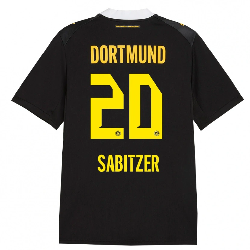 Danxen Kinder Marcel Sabitzer #20 Schwarz Rot Gelb Auswärtstrikot Trikot 2026/27 T-Shirt Schweiz