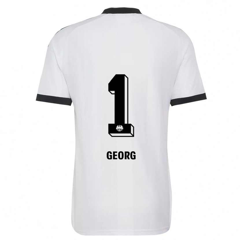 Danxen Kinder Hannes Georg #1 Schwarz Weiß Auswärtstrikot Trikot 2026/27 T-Shirt Schweiz