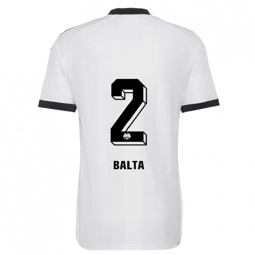 Danxen Kinder Sahin Balta #2 Schwarz Weiß Auswärtstrikot Trikot 2026/27 T-Shirt Schweiz