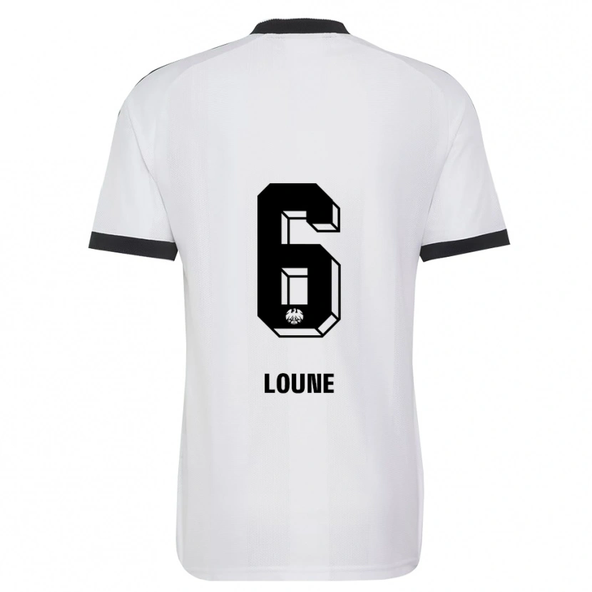 Danxen Kinder Adam Loune #6 Schwarz Weiß Auswärtstrikot Trikot 2026/27 T-Shirt Schweiz
