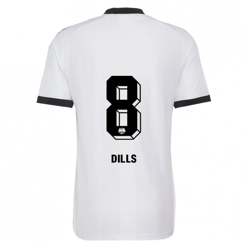 Danxen Kinder Marvin Dills #8 Schwarz Weiß Auswärtstrikot Trikot 2026/27 T-Shirt Schweiz