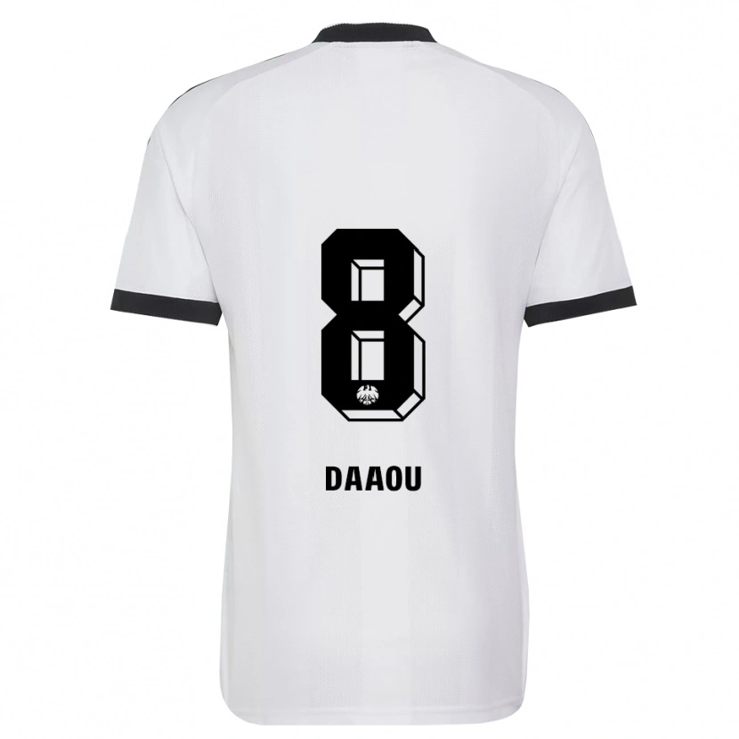 Danxen Kinder Bilal Daaou #8 Schwarz Weiß Auswärtstrikot Trikot 2026/27 T-Shirt Schweiz