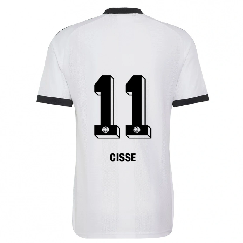 Danxen Kinder Cherif Cisse #11 Schwarz Weiß Auswärtstrikot Trikot 2026/27 T-Shirt Schweiz