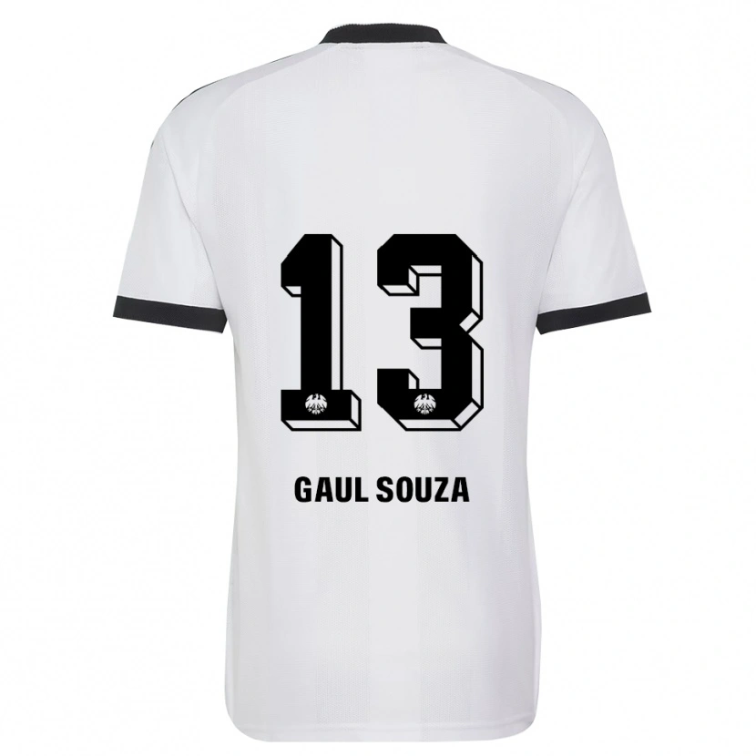 Danxen Kinder Alessandro Gaul Souza #13 Schwarz Weiß Auswärtstrikot Trikot 2026/27 T-Shirt Schweiz