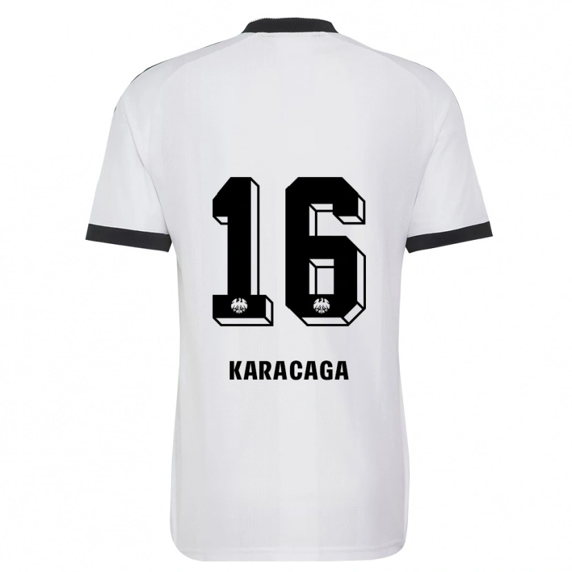 Danxen Kinder Tom Karacaga #16 Schwarz Weiß Auswärtstrikot Trikot 2026/27 T-Shirt Schweiz