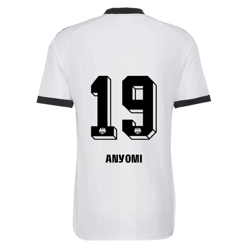 Danxen Kinder Nicole Anyomi #19 Schwarz Weiß Auswärtstrikot Trikot 2026/27 T-Shirt Schweiz