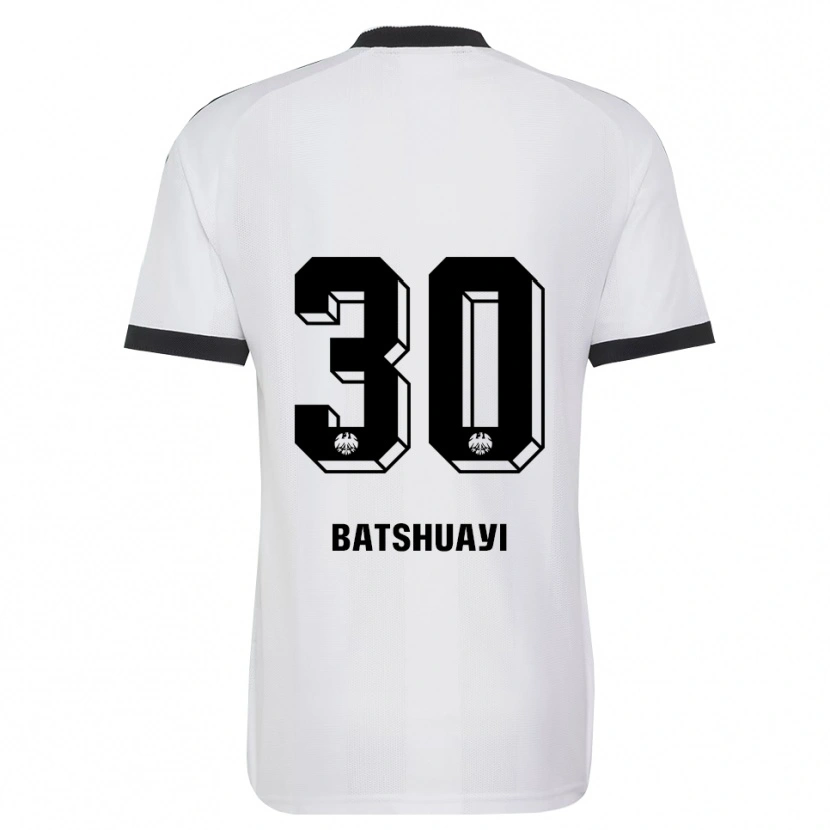 Danxen Kinder Michy Batshuayi #30 Schwarz Weiß Auswärtstrikot Trikot 2026/27 T-Shirt Schweiz
