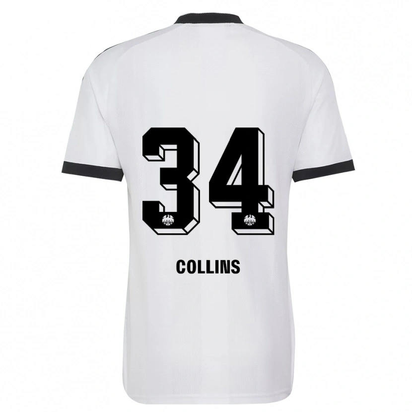 Danxen Kinder Nnamdi Collins #34 Schwarz Weiß Auswärtstrikot Trikot 2026/27 T-Shirt Schweiz