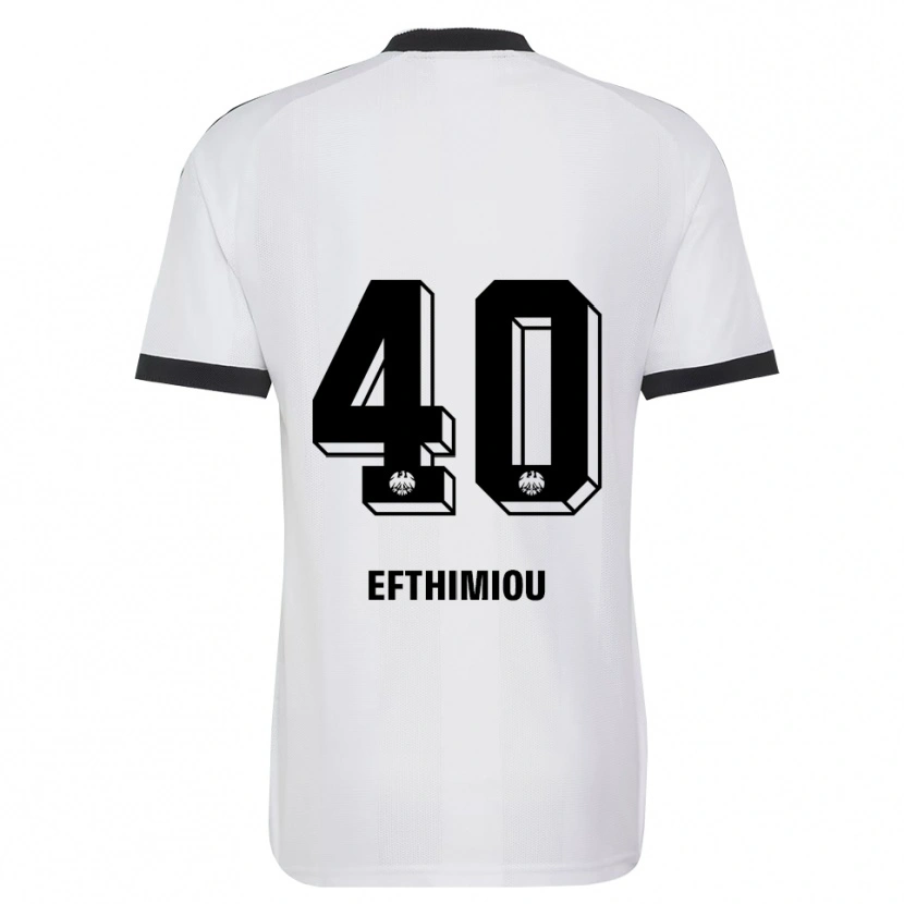 Danxen Kinder Sissis Efthimiou #40 Schwarz Weiß Auswärtstrikot Trikot 2026/27 T-Shirt Schweiz