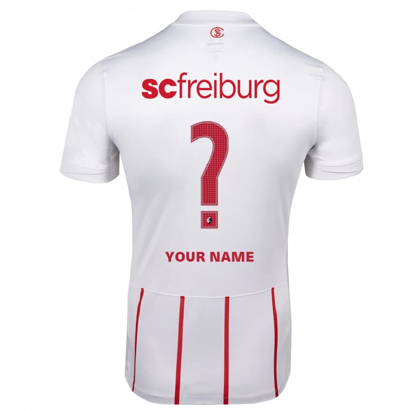Danxen Kinder Ihren Namen #0 Weiß Rot Gelb Auswärtstrikot Trikot 2026/27 T-Shirt Schweiz
