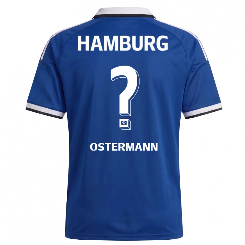 Danxen Kinder Sören Ostermann #0 Weiß Blau Auswärtstrikot Trikot 2026/27 T-Shirt Schweiz