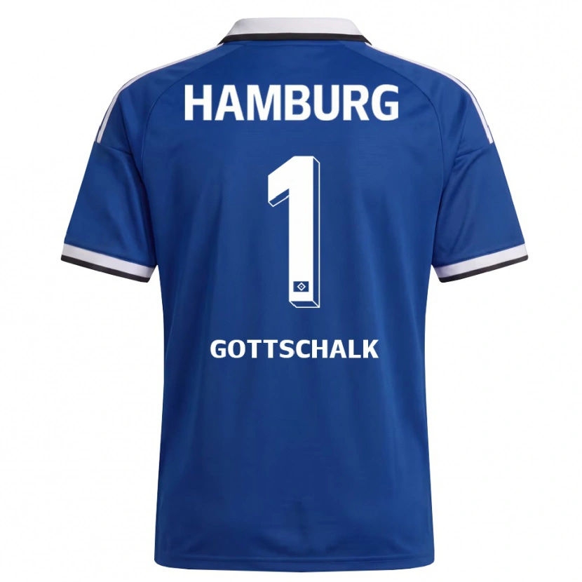 Danxen Kinder Juri Gottschalk #1 Weiß Blau Auswärtstrikot Trikot 2026/27 T-Shirt Schweiz