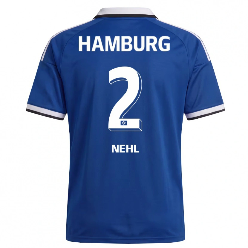 Danxen Kinder Julius Nehl #2 Weiß Blau Auswärtstrikot Trikot 2026/27 T-Shirt Schweiz