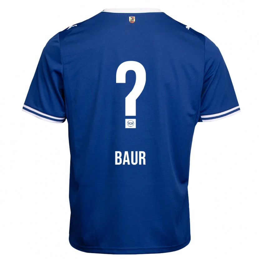 Danxen Kinder Martin Baur #0 Königsblau Weiß Auswärtstrikot Trikot 2026/27 T-Shirt Schweiz