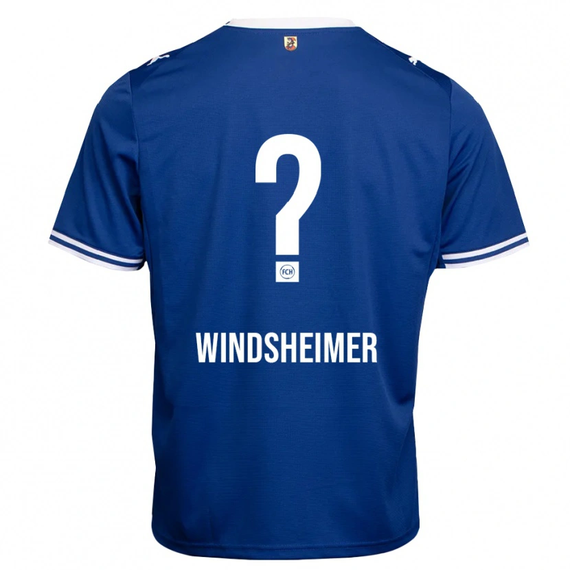 Danxen Kinder Tim Windsheimer #0 Königsblau Weiß Auswärtstrikot Trikot 2026/27 T-Shirt Schweiz