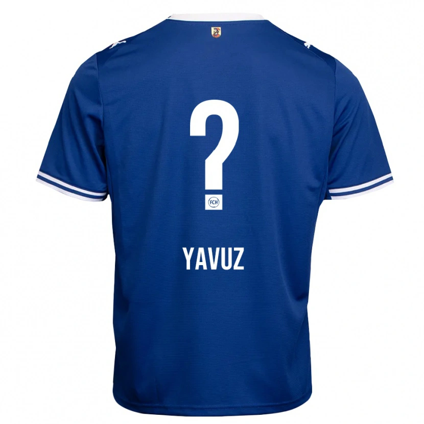 Danxen Kinder Abdullah Yavuz #0 Königsblau Weiß Auswärtstrikot Trikot 2026/27 T-Shirt Schweiz