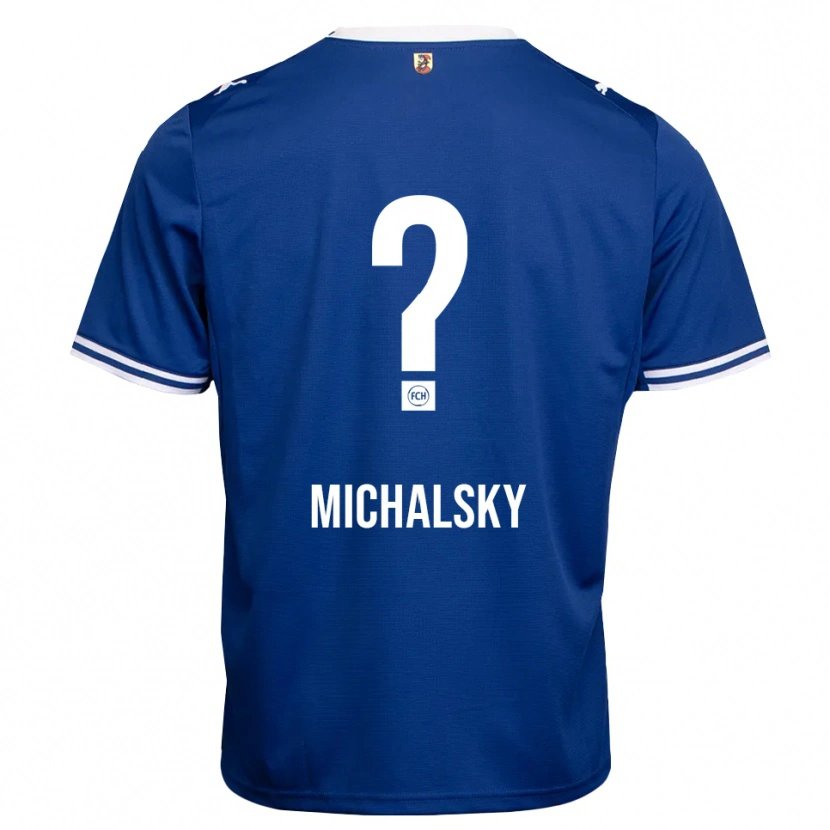Danxen Kinder Hanna Michalsky #0 Königsblau Weiß Auswärtstrikot Trikot 2026/27 T-Shirt Schweiz