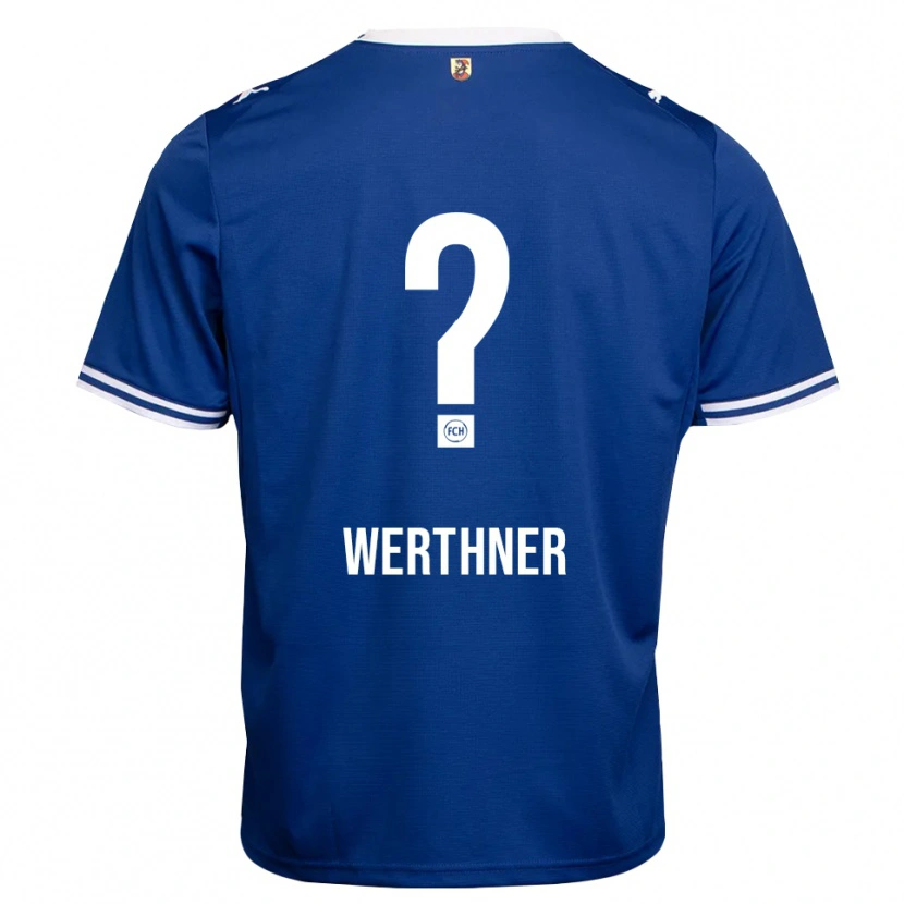 Danxen Kinder Loretta Werthner #0 Königsblau Weiß Auswärtstrikot Trikot 2026/27 T-Shirt Schweiz