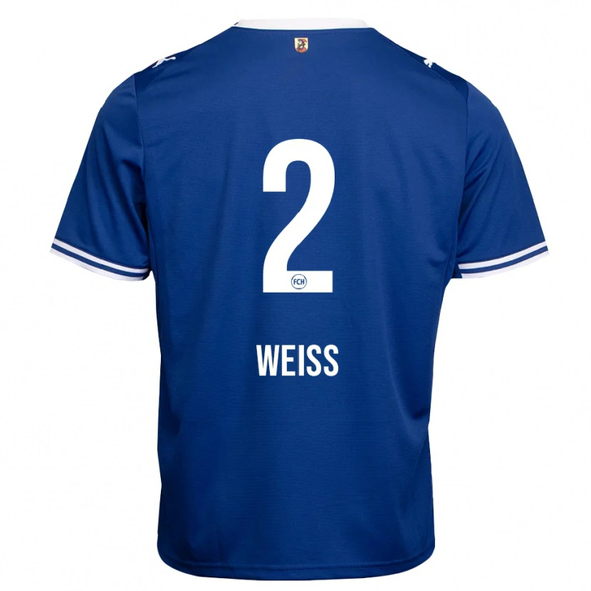 Danxen Kinder Philipp Weiß #2 Königsblau Weiß Auswärtstrikot Trikot 2026/27 T-Shirt Schweiz