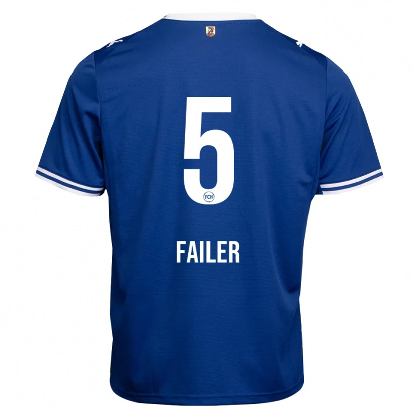Danxen Kinder Jan Failer #5 Königsblau Weiß Auswärtstrikot Trikot 2026/27 T-Shirt Schweiz