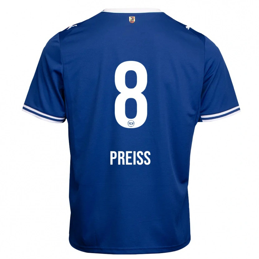 Danxen Kinder Lena Preiß #8 Königsblau Weiß Auswärtstrikot Trikot 2026/27 T-Shirt Schweiz