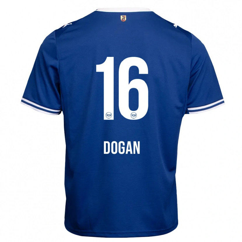 Danxen Kinder Kaan Dogan #16 Königsblau Weiß Auswärtstrikot Trikot 2026/27 T-Shirt Schweiz
