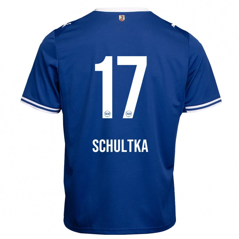 Danxen Kinder Silas Schultka #17 Königsblau Weiß Auswärtstrikot Trikot 2026/27 T-Shirt Schweiz