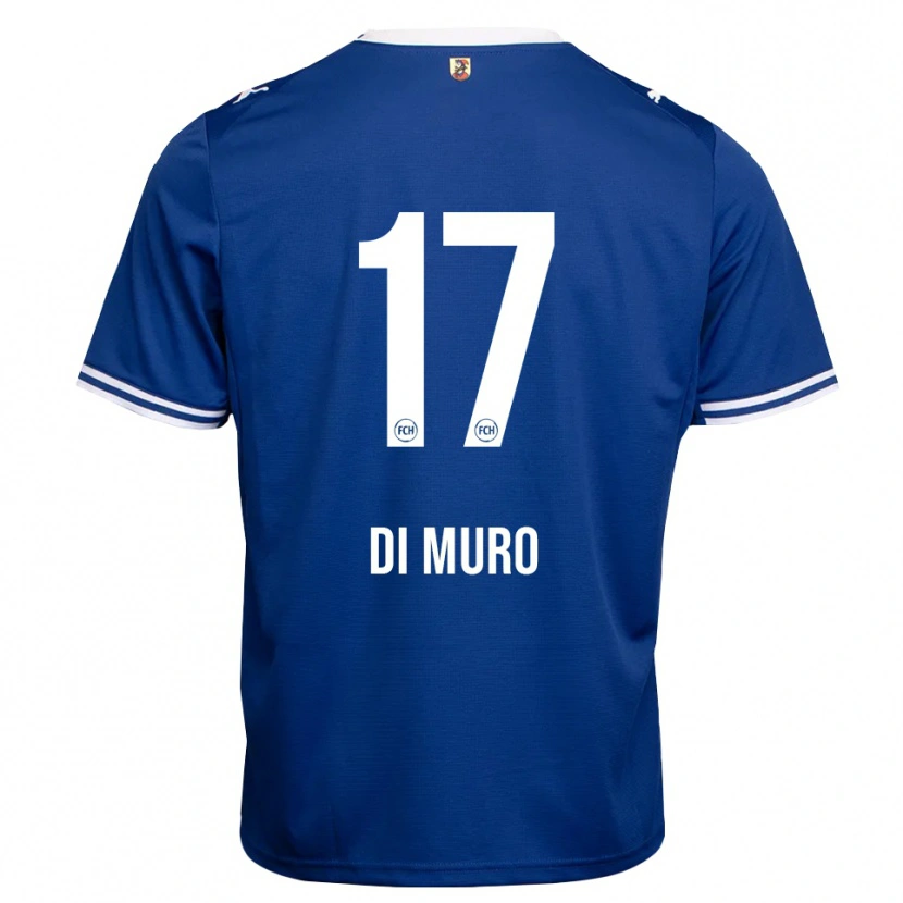 Danxen Kinder Antonia Di Muro #17 Königsblau Weiß Auswärtstrikot Trikot 2026/27 T-Shirt Schweiz