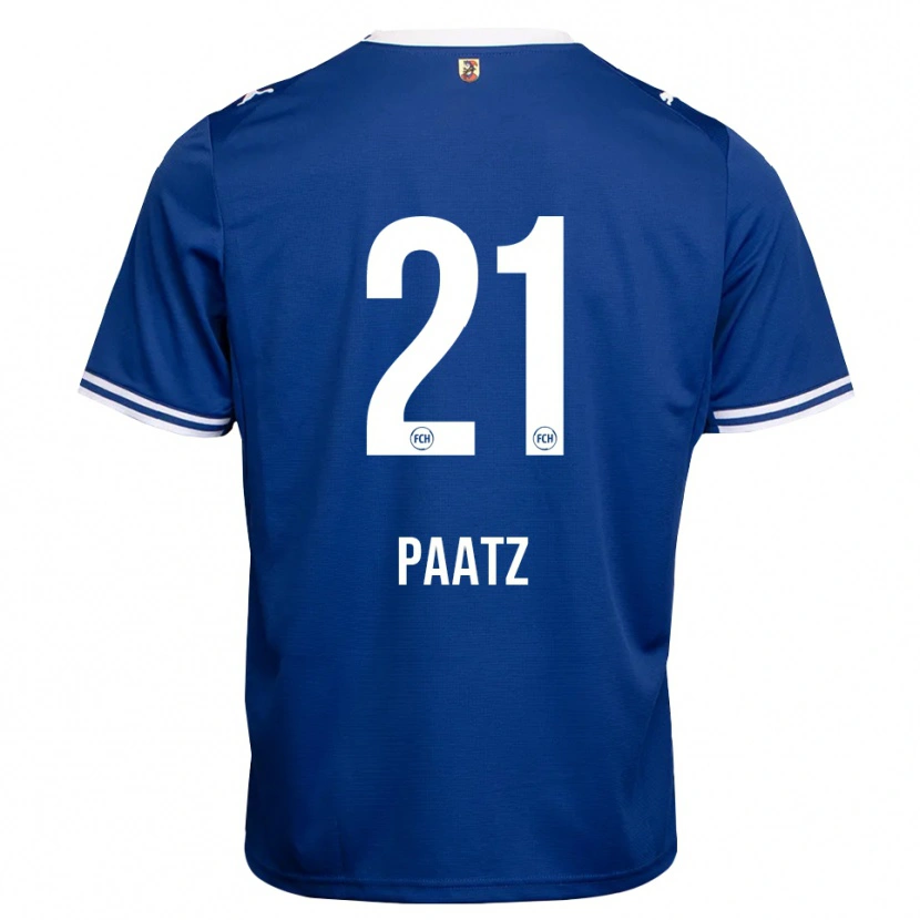 Danxen Kinder Roque Paatz #21 Königsblau Weiß Auswärtstrikot Trikot 2026/27 T-Shirt Schweiz