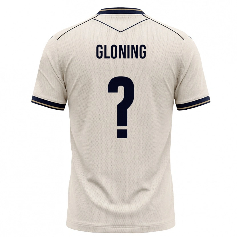 Danxen Kinder Laura Gloning #0 Creme Tiefblau Auswärtstrikot Trikot 2026/27 T-Shirt Schweiz