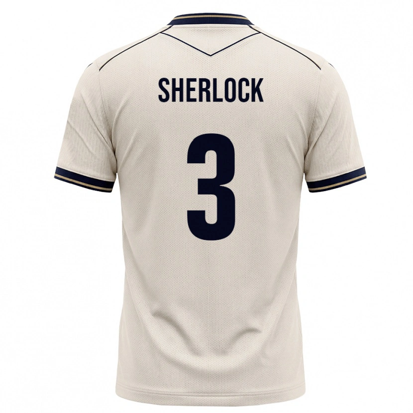 Danxen Kinder Finn Sherlock #3 Creme Tiefblau Auswärtstrikot Trikot 2026/27 T-Shirt Schweiz