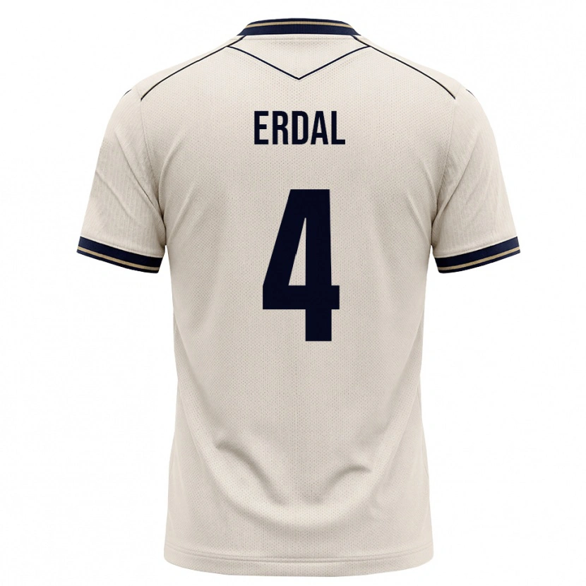 Danxen Kinder İzzet Erdal #4 Creme Tiefblau Auswärtstrikot Trikot 2026/27 T-Shirt Schweiz