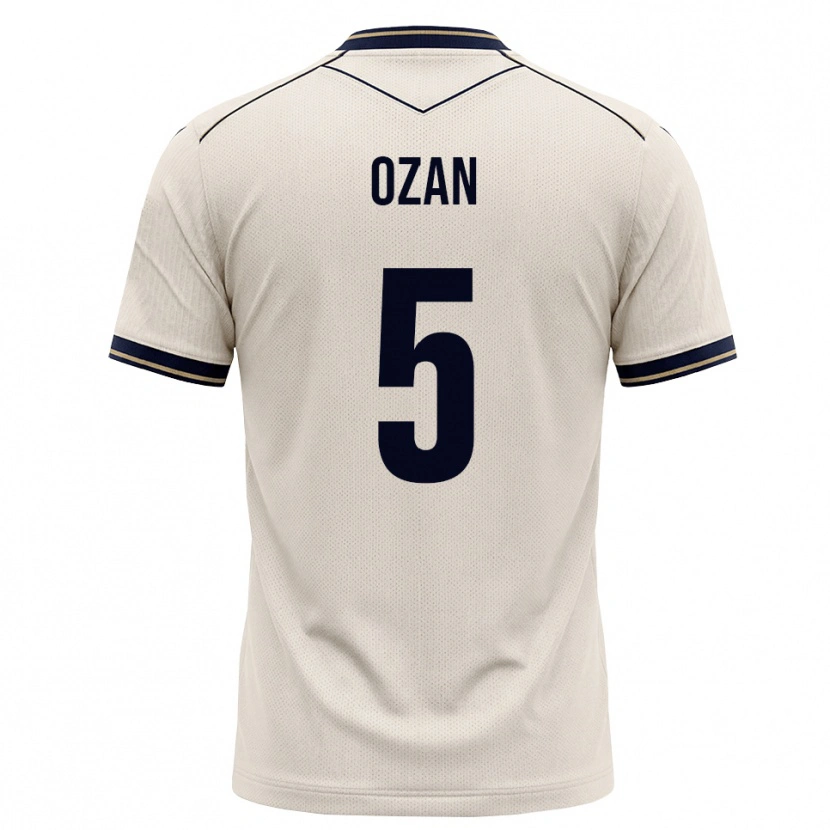 Danxen Kinder Ozan Kabak #5 Creme Tiefblau Auswärtstrikot Trikot 2026/27 T-Shirt Schweiz