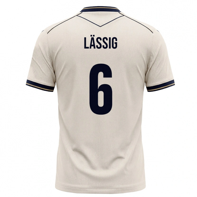 Danxen Kinder Valentin Lässig #6 Creme Tiefblau Auswärtstrikot Trikot 2026/27 T-Shirt Schweiz