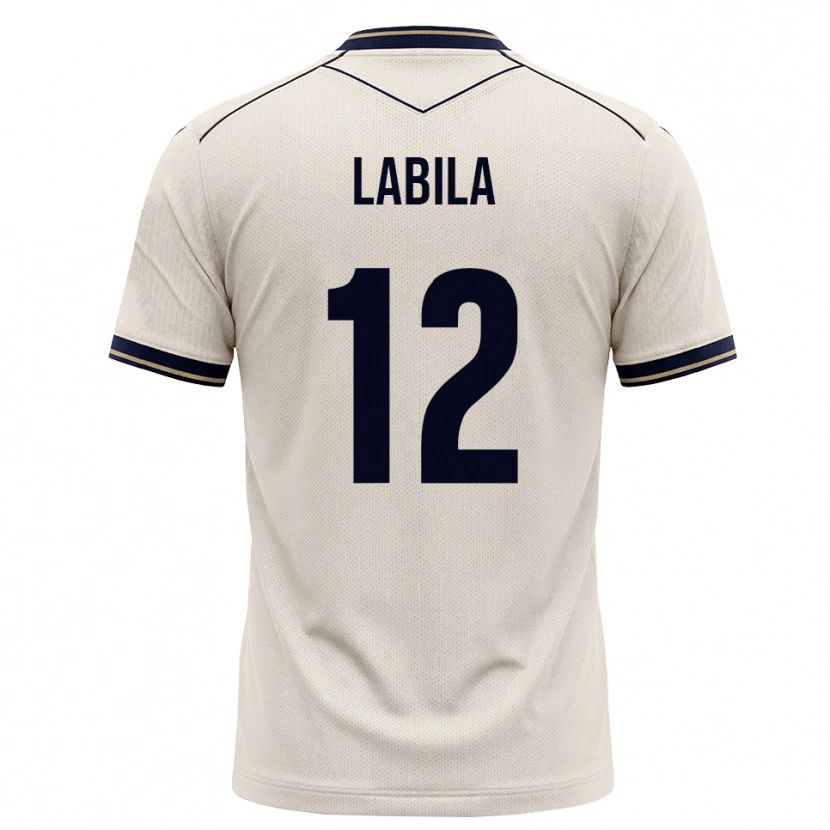 Danxen Kinder Daniel Labila #12 Creme Tiefblau Auswärtstrikot Trikot 2026/27 T-Shirt Schweiz