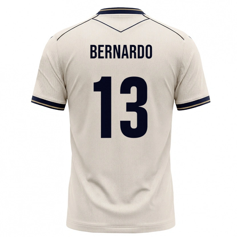 Danxen Kinder Bernardo Fernandes Da Silva Junior #13 Creme Tiefblau Auswärtstrikot Trikot 2026/27 T-Shirt Schweiz