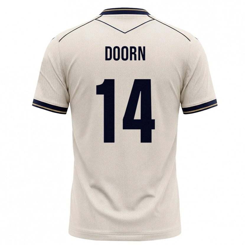 Danxen Kinder Lisa Doorn #14 Creme Tiefblau Auswärtstrikot Trikot 2026/27 T-Shirt Schweiz