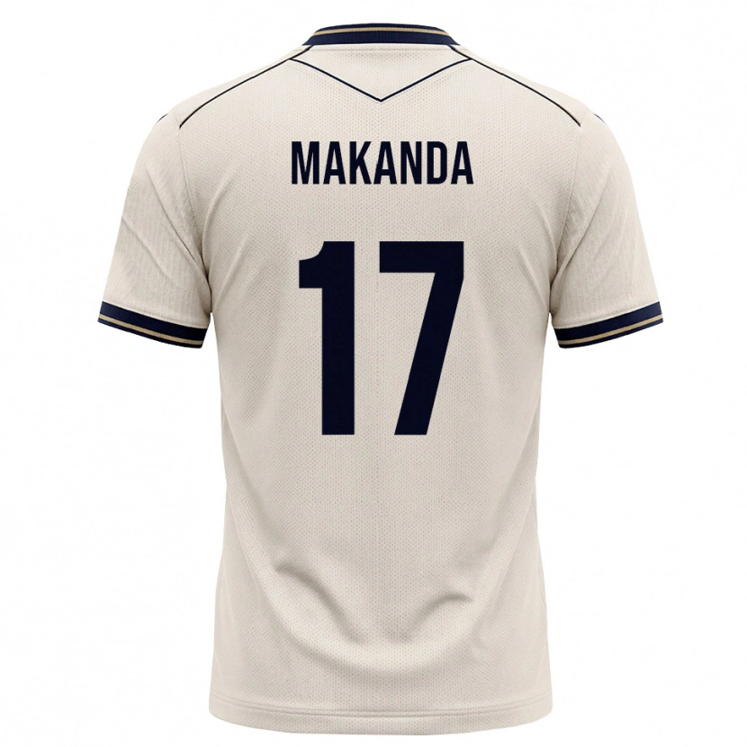 Danxen Kinder Blessing Makanda #17 Creme Tiefblau Auswärtstrikot Trikot 2026/27 T-Shirt Schweiz